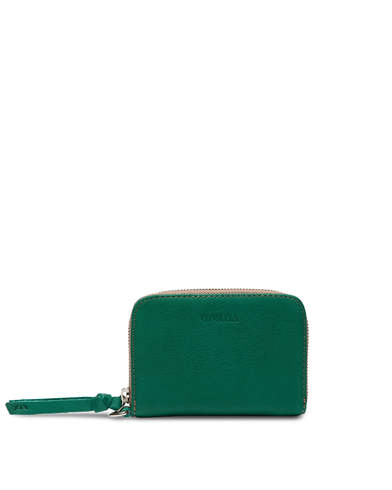 Teal Zippy Wallet